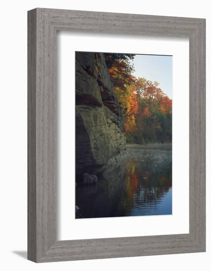 Turkey Run State Park, Indiana, USA-Anna Miller-Framed Photographic Print