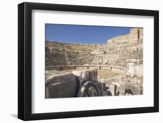 Turkey, the Ruins of Miletus, a Major Ionian Center of Trade and Learning in the Ancient World-Emily Wilson-Framed Photographic Print