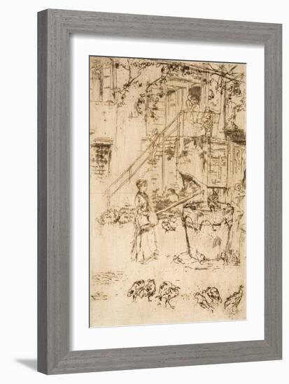 Turkeys, 1879-80-James Abbott McNeill Whistler-Framed Giclee Print