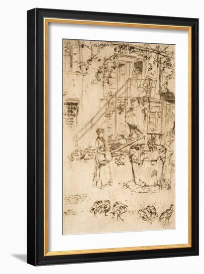 Turkeys, 1879-80-James Abbott McNeill Whistler-Framed Giclee Print