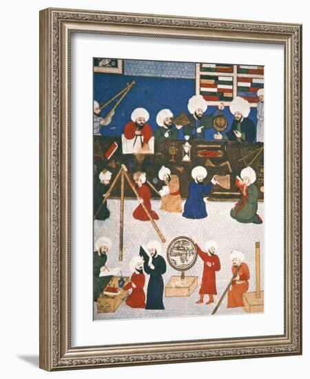 Turkish Astronomers-null-Framed Giclee Print