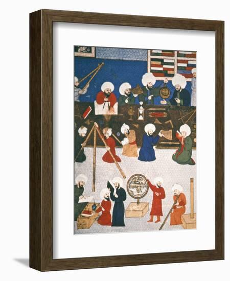 Turkish Astronomers-null-Framed Giclee Print