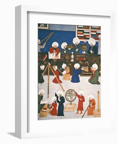 Turkish Astronomers-null-Framed Giclee Print