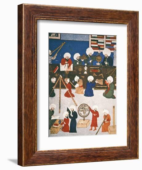 Turkish Astronomers-null-Framed Premium Giclee Print