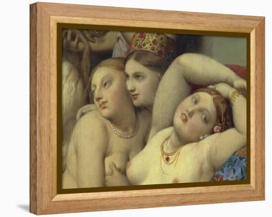 Turkish Bath, 1862-Jean-Auguste-Dominique Ingres-Framed Premier Image Canvas