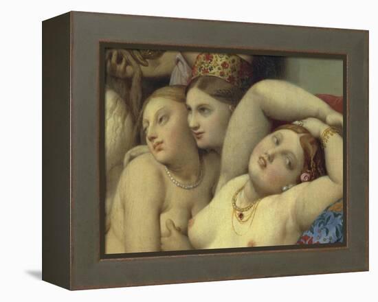 Turkish Bath, 1862-Jean-Auguste-Dominique Ingres-Framed Premier Image Canvas