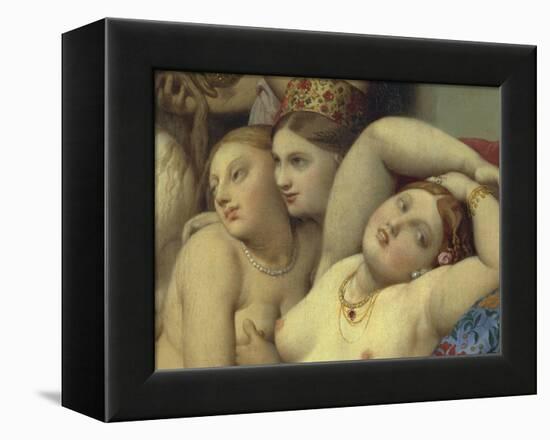 Turkish Bath, 1862-Jean-Auguste-Dominique Ingres-Framed Premier Image Canvas