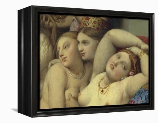 Turkish Bath, 1862-Jean-Auguste-Dominique Ingres-Framed Premier Image Canvas