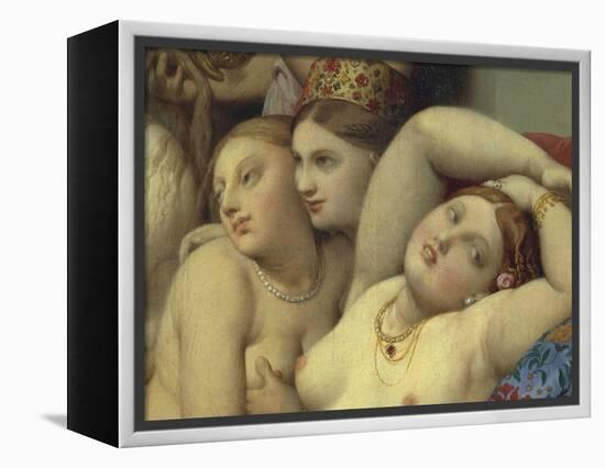 Turkish Bath, 1862-Jean-Auguste-Dominique Ingres-Framed Premier Image Canvas