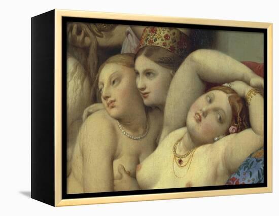 Turkish Bath, 1862-Jean-Auguste-Dominique Ingres-Framed Premier Image Canvas