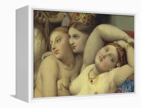 Turkish Bath, 1862-Jean-Auguste-Dominique Ingres-Framed Premier Image Canvas