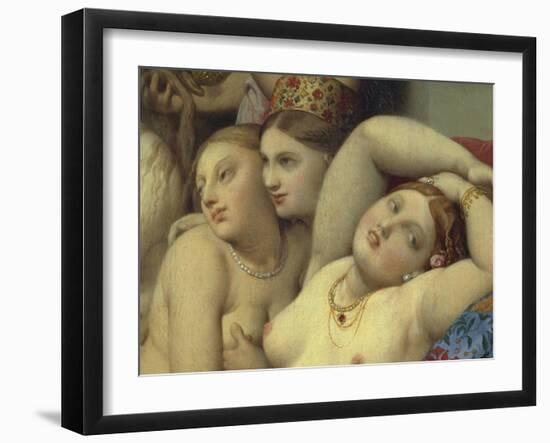 Turkish Bath, 1862-Jean-Auguste-Dominique Ingres-Framed Giclee Print