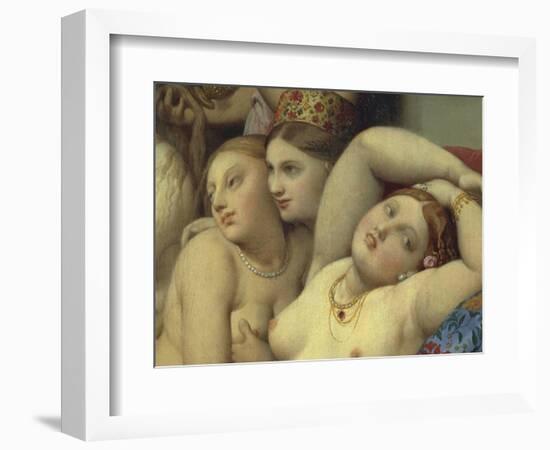 Turkish Bath, 1862-Jean-Auguste-Dominique Ingres-Framed Giclee Print