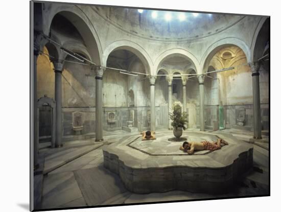 Turkish Bath, Cagaloglu Hamami, Istanbul, Turkey, Europe-Woolfitt Adam-Mounted Photographic Print