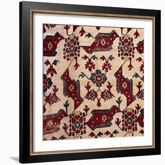 Turkish Bird Rug, 16th century-Unknown-Framed Giclee Print