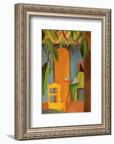 Turkish Café II-Auguste Macke-Framed Art Print