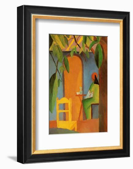 Turkish Café II-Auguste Macke-Framed Art Print