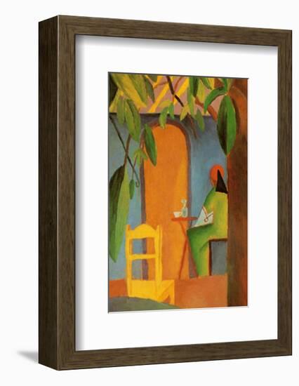 Turkish Café II-Auguste Macke-Framed Art Print