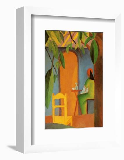 Turkish Café II-Auguste Macke-Framed Art Print