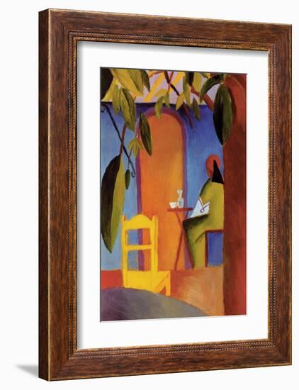 Turkish Cafe II-Auguste Macke-Framed Premium Giclee Print