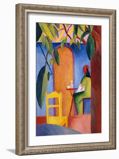 Turkish Cafe-August Macke-Framed Giclee Print