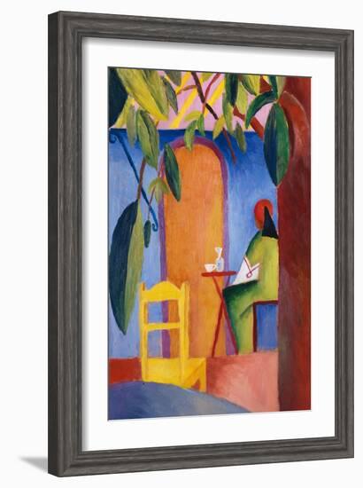 Turkish Cafe-August Macke-Framed Giclee Print