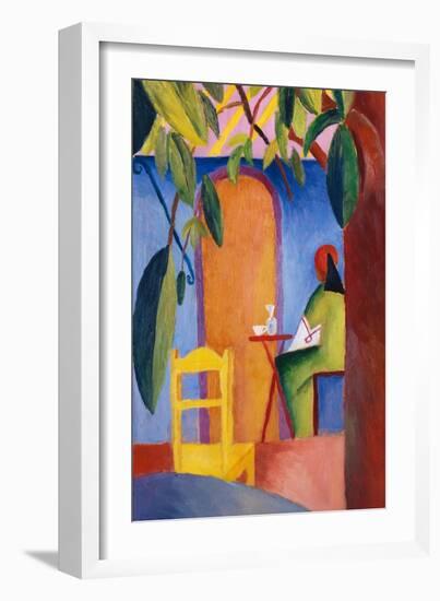 Turkish Cafe-August Macke-Framed Giclee Print