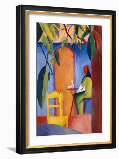 Turkish Cafe-August Macke-Framed Giclee Print