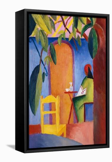 Turkish Cafe-August Macke-Framed Premier Image Canvas