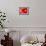 Turkish Flag, North Aegean, Izmir, Turkey-Walter Bibikow-Framed Photographic Print displayed on a wall