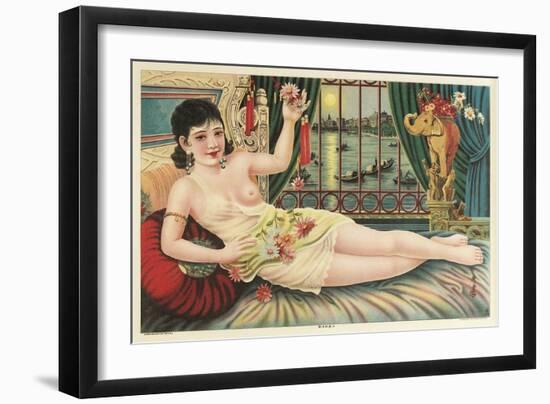 Turkish Harem Girl-null-Framed Premium Giclee Print