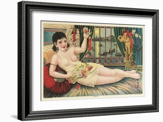 Turkish Harem Girl-null-Framed Premium Giclee Print