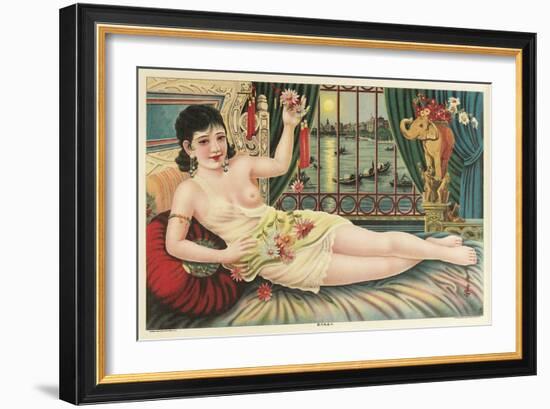 Turkish Harem Girl-null-Framed Premium Giclee Print