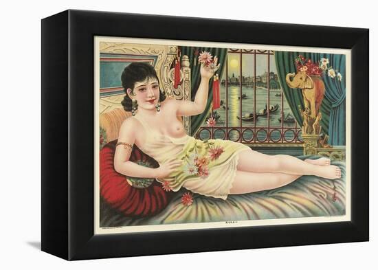 Turkish Harem Girl-null-Framed Stretched Canvas