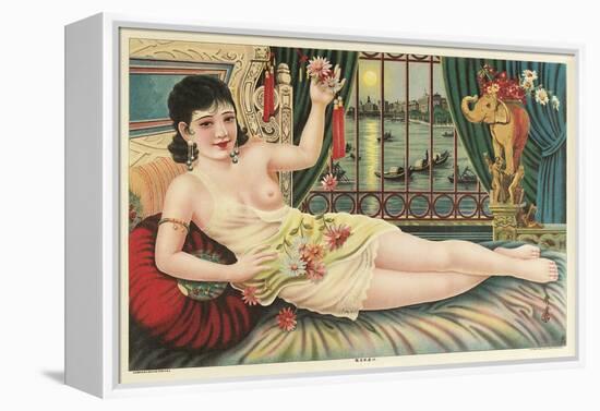 Turkish Harem Girl-null-Framed Stretched Canvas