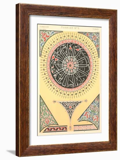Turkish Mandala-null-Framed Art Print