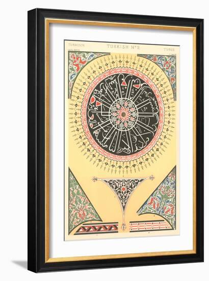 Turkish Mandala-null-Framed Art Print