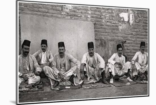 Turkish Money Changers, Baghdad, Iraq, 1925-A Kerim-Mounted Giclee Print