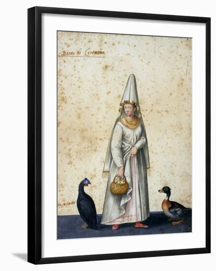 Turkish Peasant-Jacopo Ligozzi-Framed Giclee Print