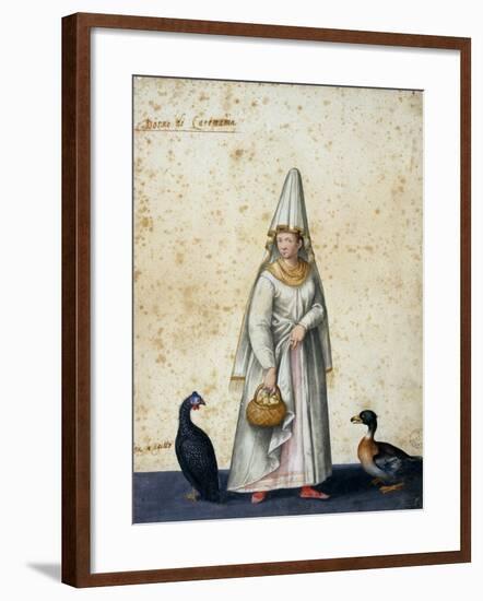 Turkish Peasant-Jacopo Ligozzi-Framed Giclee Print