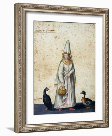 Turkish Peasant-Jacopo Ligozzi-Framed Giclee Print