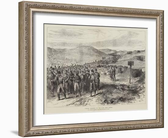 Turkish Prisoners on the Road from Plevna-null-Framed Giclee Print