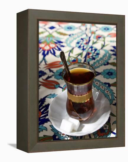 Turkish Tea, Istanbul, Turkey-Peter Adams-Framed Premier Image Canvas