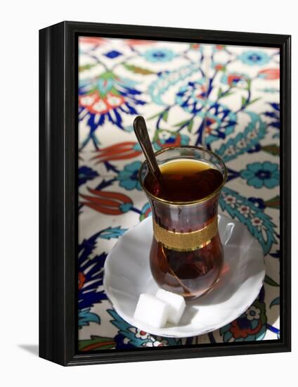 Turkish Tea, Istanbul, Turkey-Peter Adams-Framed Premier Image Canvas