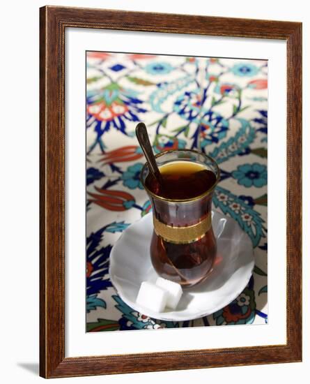 Turkish Tea, Istanbul, Turkey-Peter Adams-Framed Photographic Print