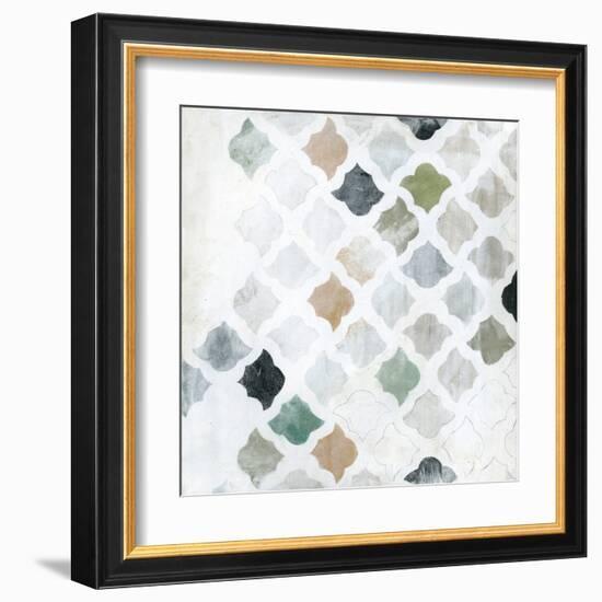 Turkish Tile I-Jodi Fuchs-Framed Art Print