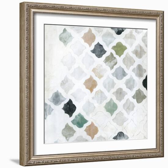 Turkish Tile I-Jodi Fuchs-Framed Art Print