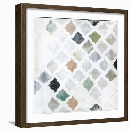 Turkish Tile I-Jodi Fuchs-Framed Art Print