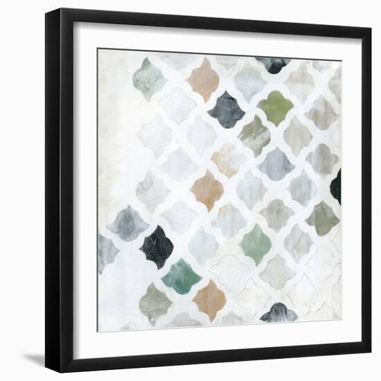 Turkish Tile I-Jodi Fuchs-Framed Art Print