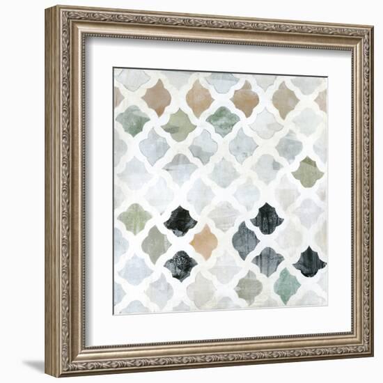 Turkish Tile II-Jodi Fuchs-Framed Art Print